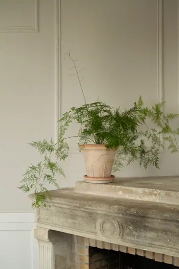 Doniczka Fleur z podstawką, 2 części - Róż, Ø25 cm - Bergs Potter