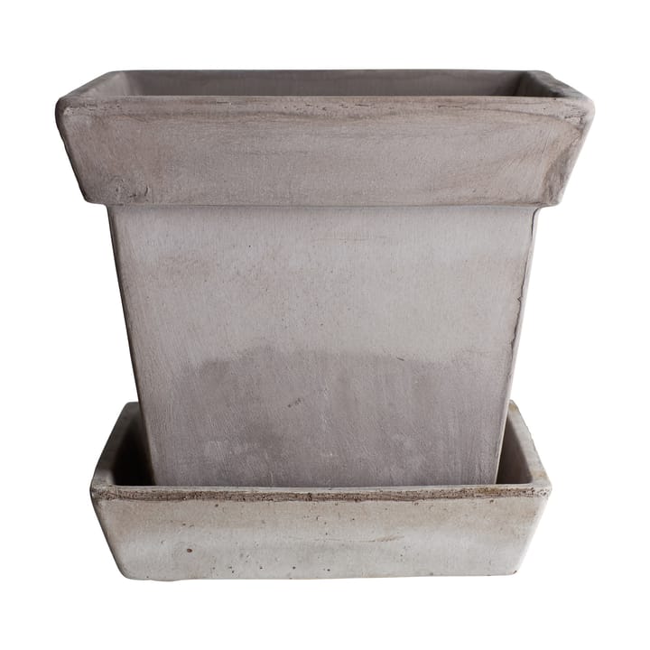Doniczka Gaia raw - Grey, Ø25 cm - Bergs Potter