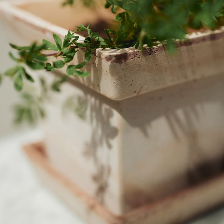 Doniczka Gaia raw, Różowy, Ø21 cm Bergs Potter