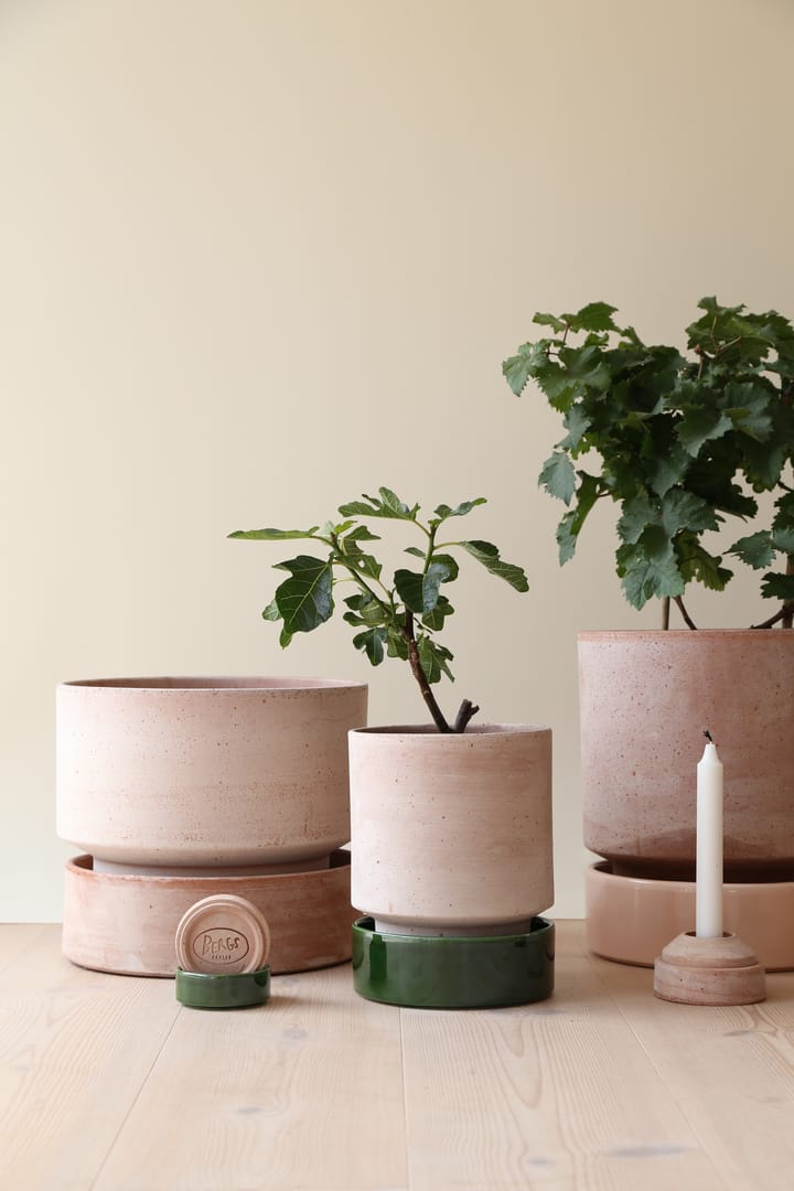 Doniczka Hoff, Ø16 cm, Raw Rosa-Deep Burgundy Bergs Potter