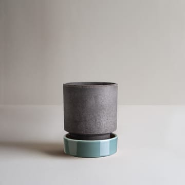 Doniczka Hoff - Ø18 cm, Raw Grey-Misty Blue - Bergs Potter