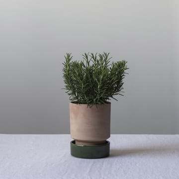 Doniczka Hoff - Ø18 cm, Raw Rosa-Emerald Green - Bergs Potter