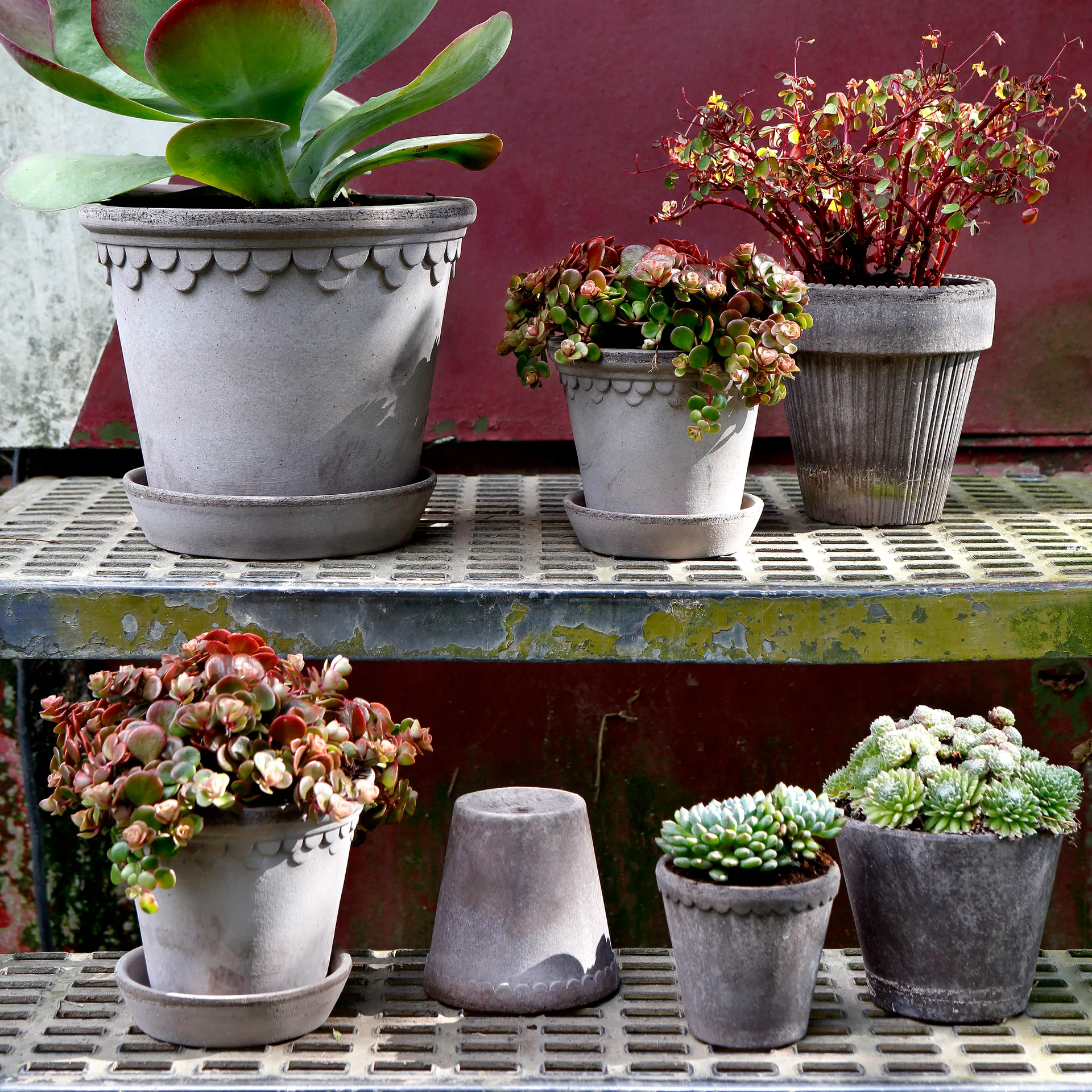 Doniczka Københavner 21 cm, szary Bergs Potter