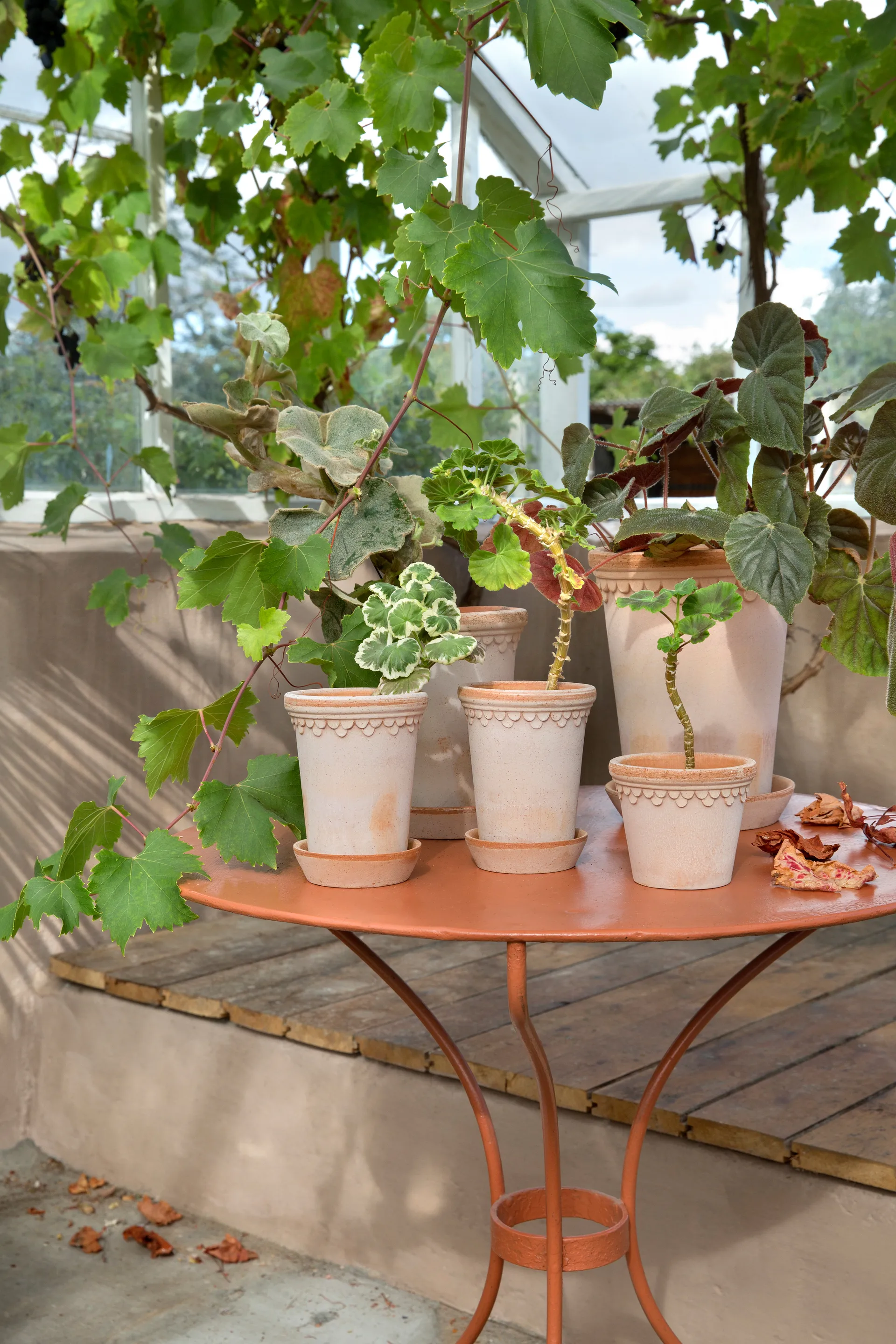 Doniczka Københavner wysoka Ø10 cm, Różowy Bergs Potter