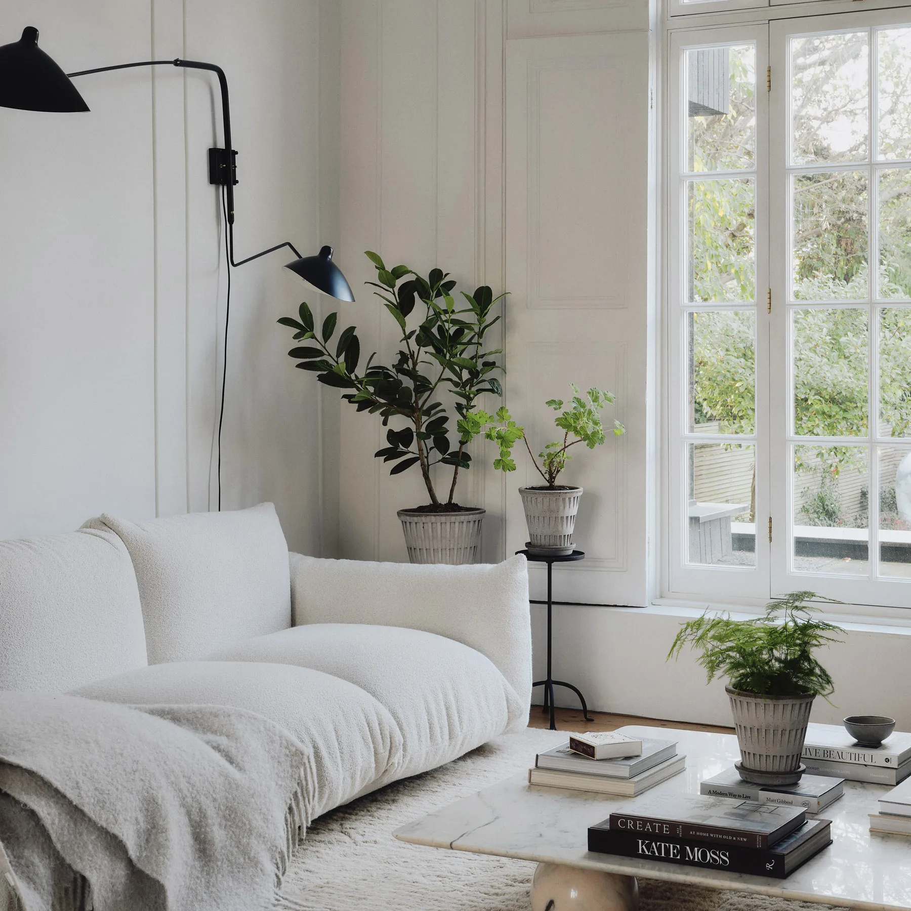 Doniczka Pantheon raw, Grey, Ø12 cm Bergs Potter