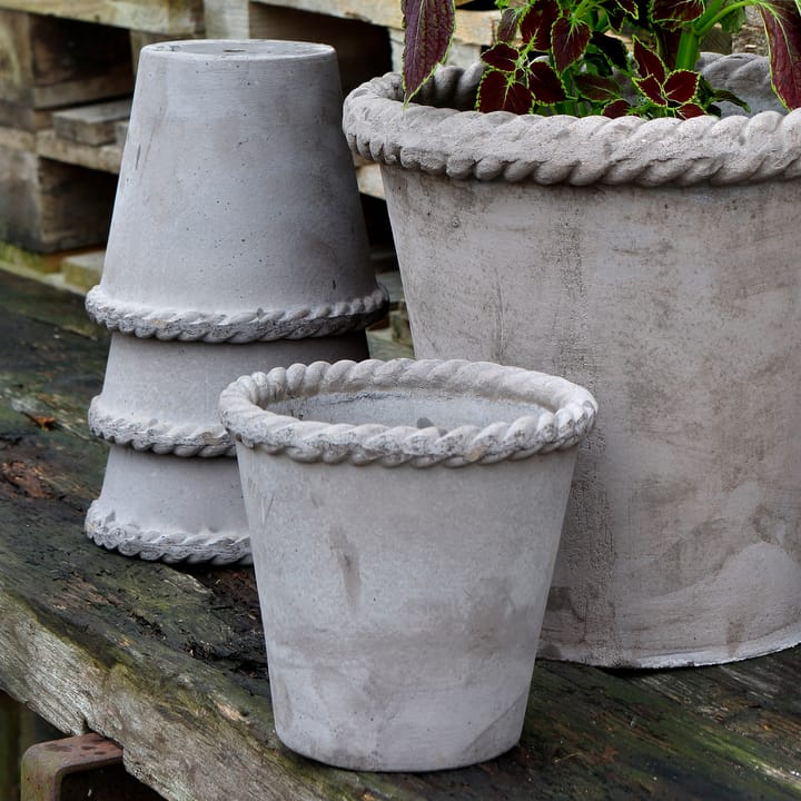 Emilia doniczka 16 cm, szary Bergs Potter