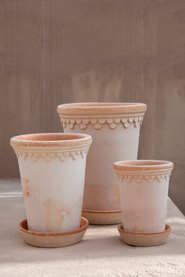Köpenhamn doniczka wysoka Ø10 cm - Różowy - Bergs Potter