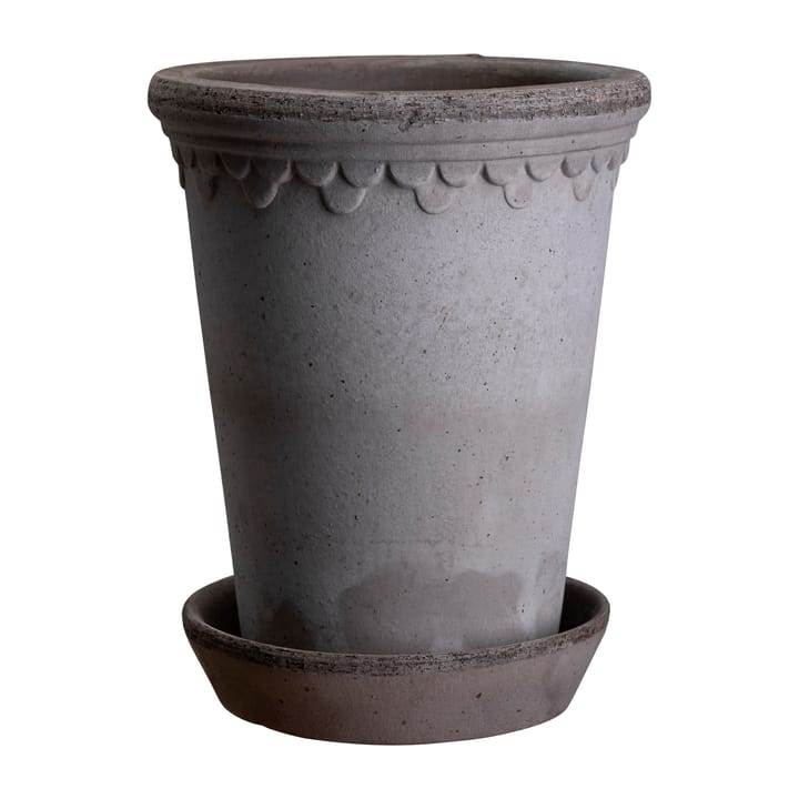 Köpenhamn doniczka wysoka Ø14 cm - szary - Bergs Potter