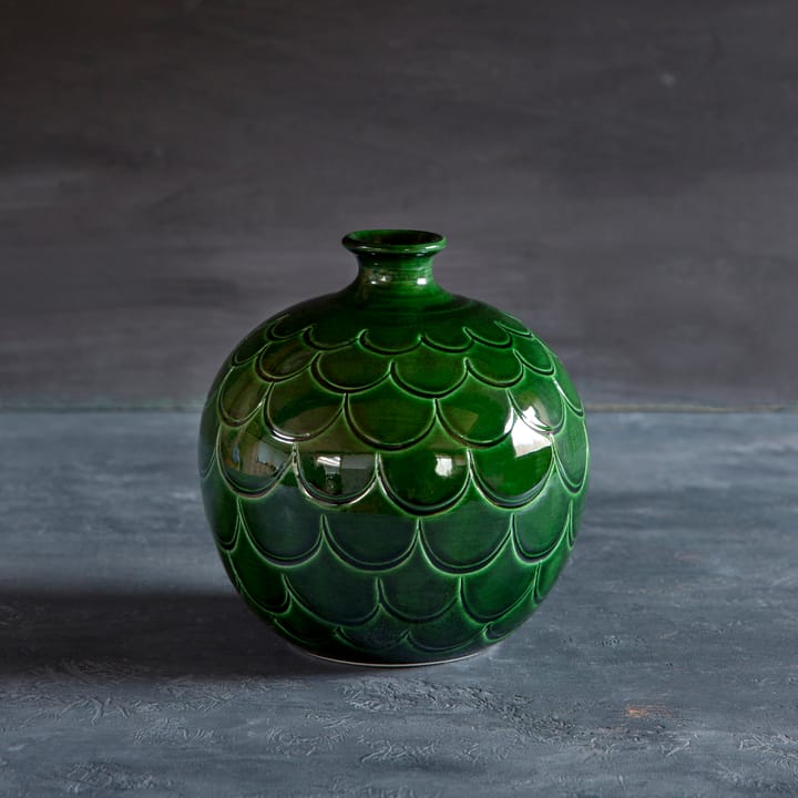 Misty wazon 19 cm - Zielony - Bergs Potter