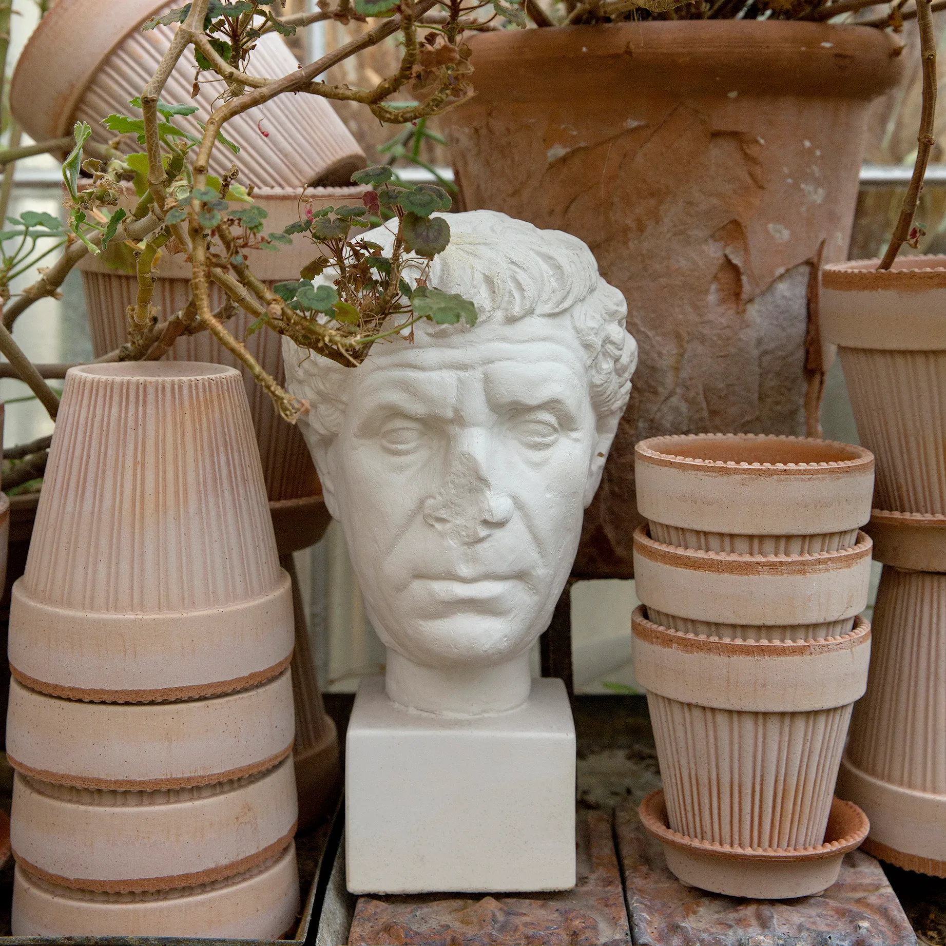 Simona doniczka Ø12 cm, Różowy Bergs Potter