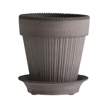 Simona doniczka 14 cm - szary - Bergs Potter