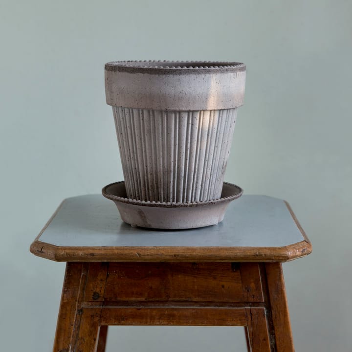 Simona doniczka 16 cm, szary Bergs Potter