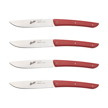 Color Nóż do mięsa 4 szt. 11 cm - Red - Berkel