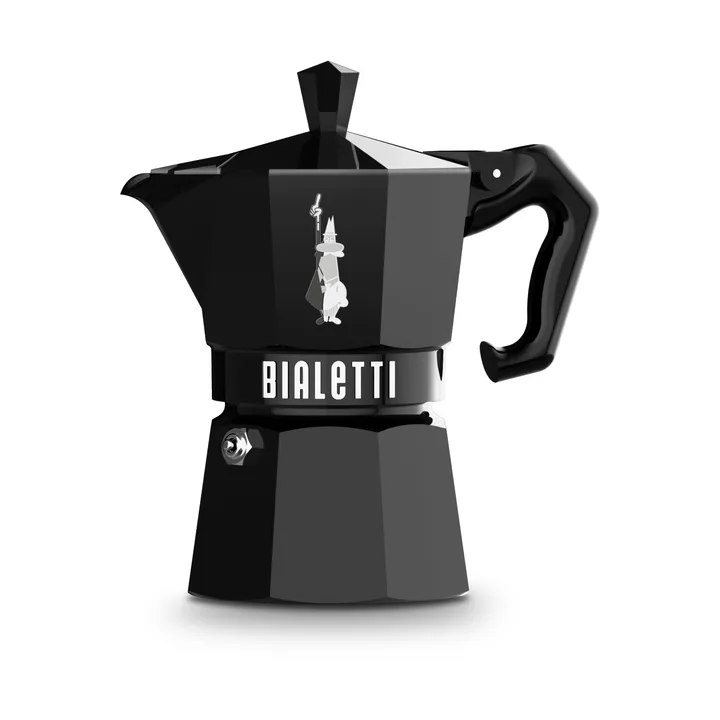 Bialetti ekskluzywny zaparzacz moka - Czarny, 3 filiżanki - Bialetti