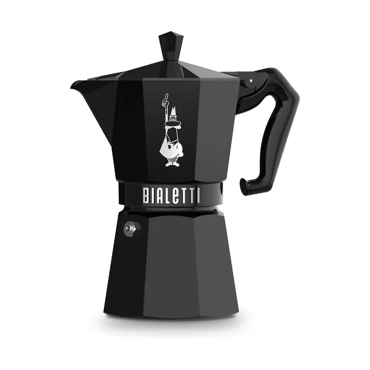 Bialetti ekskluzywny zaparzacz moka - Czarny, 6 filiżanek - Bialetti