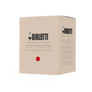 Bialetti ekskluzywny zaparzacz moka - Czerwony, 6 filiżanek - Bialetti