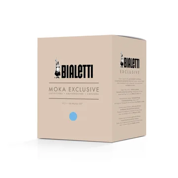 Bialetti ekskluzywny zaparzacz moka - Jasnoniebieski, 3 filiżanki - Bialetti