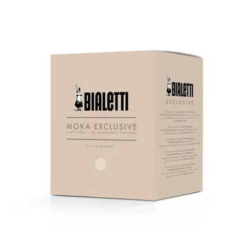 Bialetti ekskluzywny zaparzacz moka - Kremowy, 3 filiżanki - Bialetti