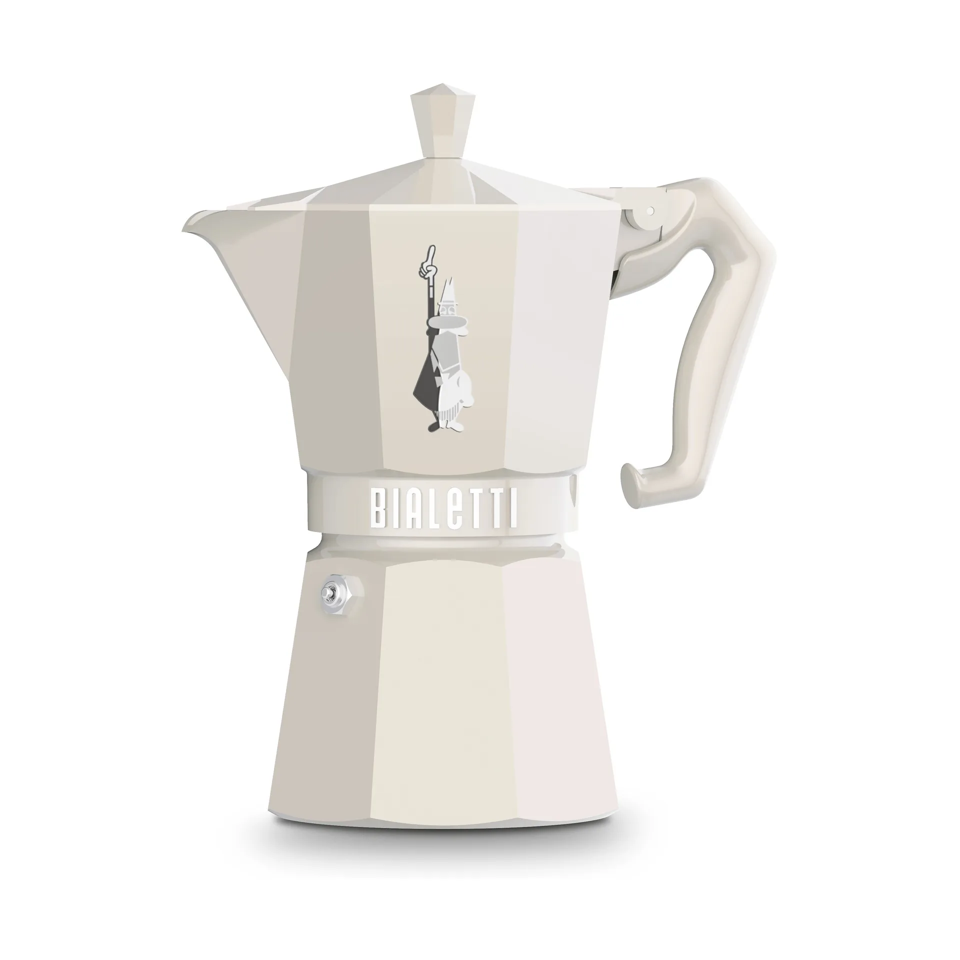 Bialetti ekskluzywny zaparzacz moka, Kremowy, 6 filiżanek Bialetti