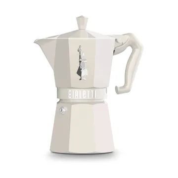 Bialetti ekskluzywny zaparzacz moka - Kremowy, 6 filiżanek - Bialetti