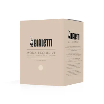Bialetti ekskluzywny zaparzacz moka - Kremowy, 6 filiżanek - Bialetti