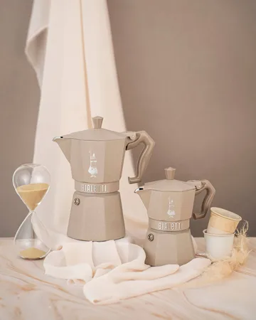 Bialetti exclusive moka na indukcję - Beżowy, 3 filiżanki - Bialetti