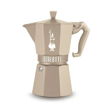 Bialetti exclusive moka na indukcję - Beżowy, 6 filiżanek - Bialetti