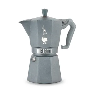 Bialetti exclusive moka na indukcję - Szary, 6 filiżanek - Bialetti