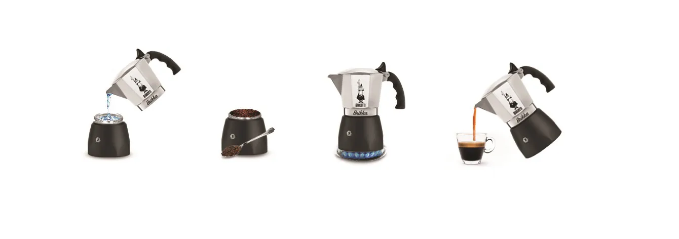 Ekspres do kawy MokaInduction, 4 filiżanki, 150 ml Bialetti