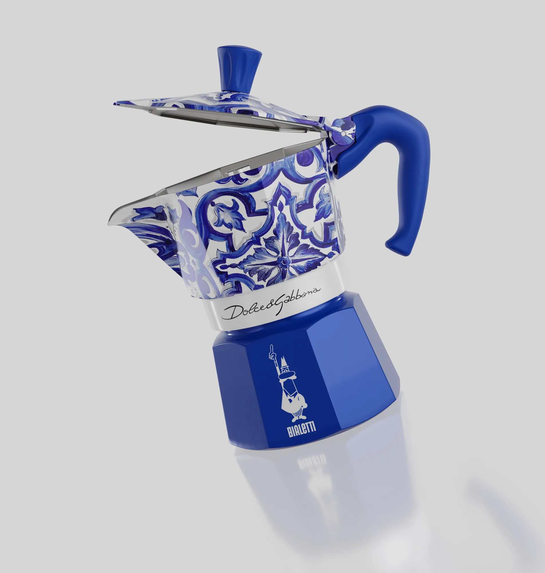 Kawiarka Bialetti x Dolce & Gabbana, Mediterraneo, 3 filiżanki Bialetti