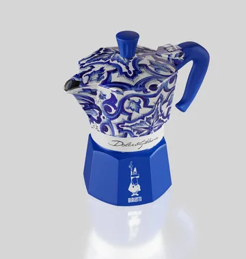 Kawiarka Bialetti x Dolce & Gabbana - Mediterraneo, 3 filiżanki - Bialetti