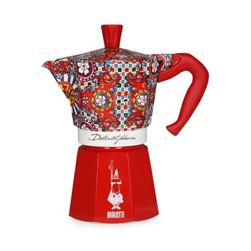 Kawiarka Bialetti x Dolce & Gabbana - Sycylijski wózek, 6 filiżanek - Bialetti