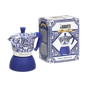 Kawiarka indukcyjna Bialetti x Dolce & Gabbana - Mediterraneo, 4 filiżanki - Bialetti
