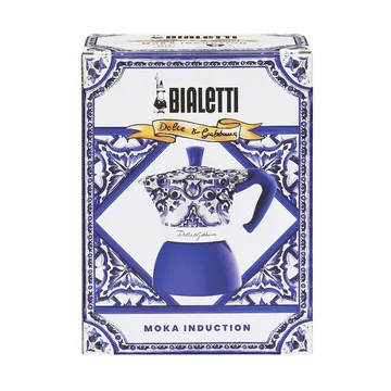 Kawiarka indukcyjna Bialetti x Dolce & Gabbana - Mediterraneo, 6 filiżanek - Bialetti