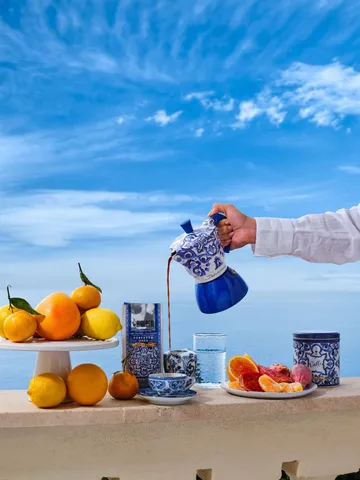 Kawiarka indukcyjna Bialetti x Dolce & Gabbana - Mediterraneo, 6 filiżanek - Bialetti