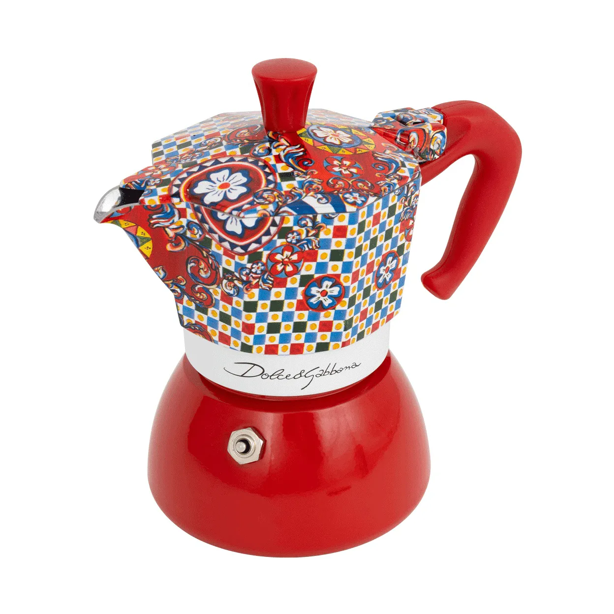 Kawiarka indukcyjna Bialetti x Dolce & Gabbana, Sycylijski wózek, 4 filiżanki Bialetti