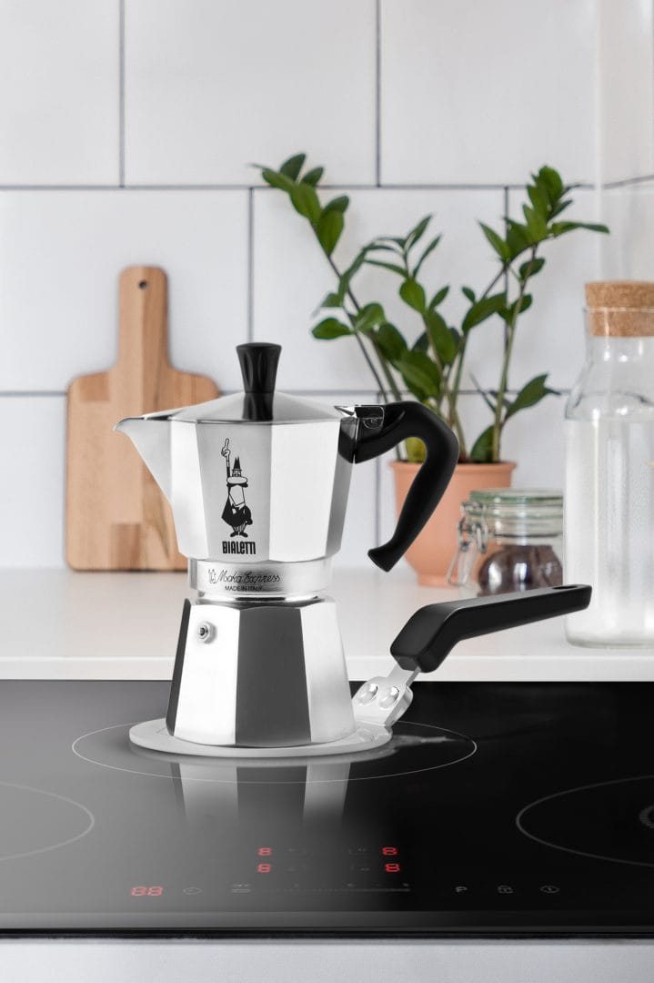 Podstawka indukcyjna Bialetti Ø13 cm, Srebrno-czarna Bialetti