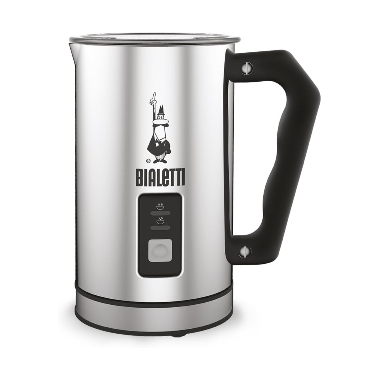 Bialetti Spieniacz do mleka Hot and Cold 24 cl | Skandynawski Design | Srebrny kolor
