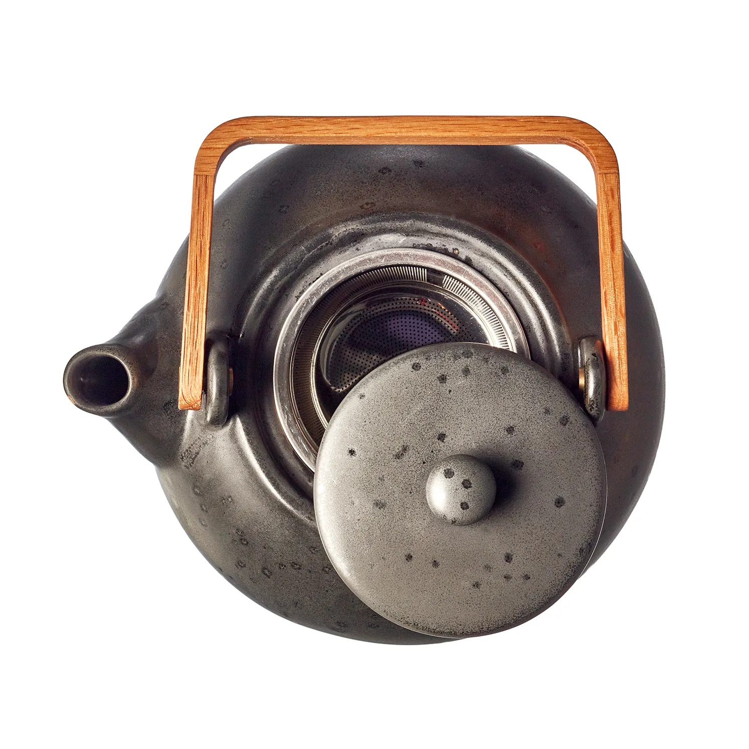 Bitz dzbanek do herbaty 1,2 l matowy, Czarny Bitz