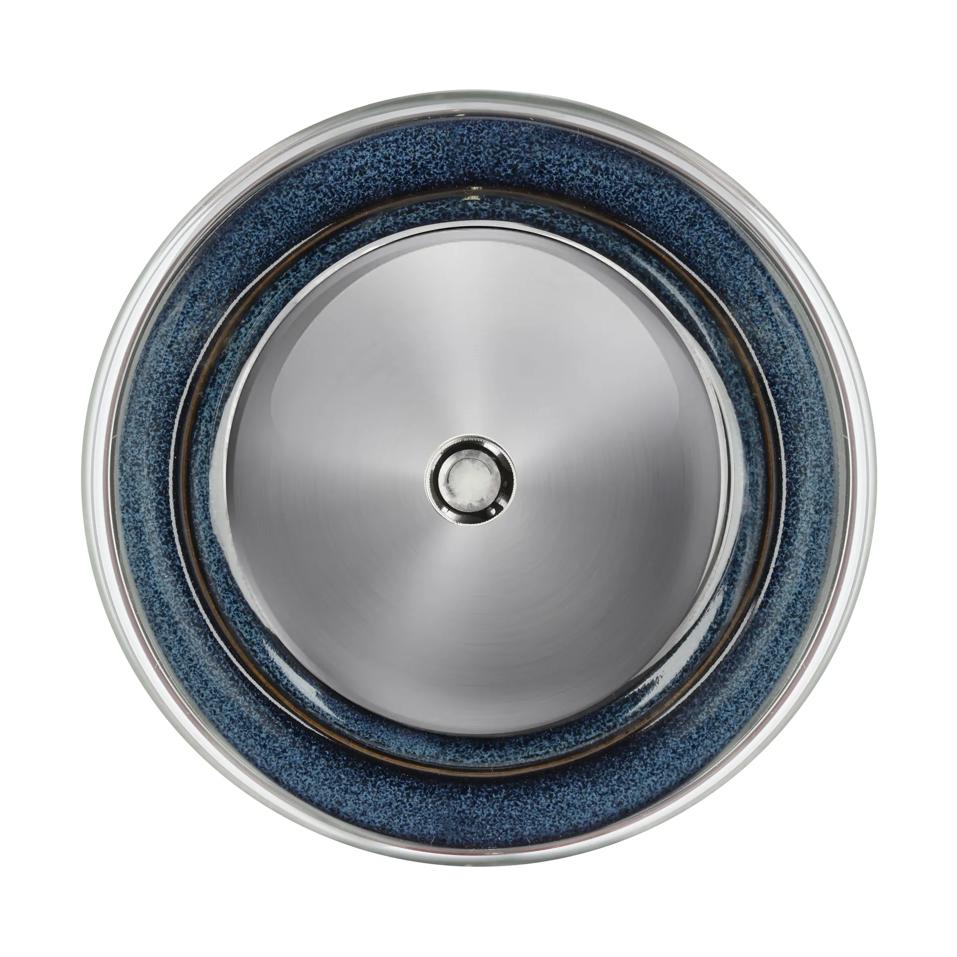 Bitz Gastro lampa naftowa Ø15x26 cm, Niebieska Bitz