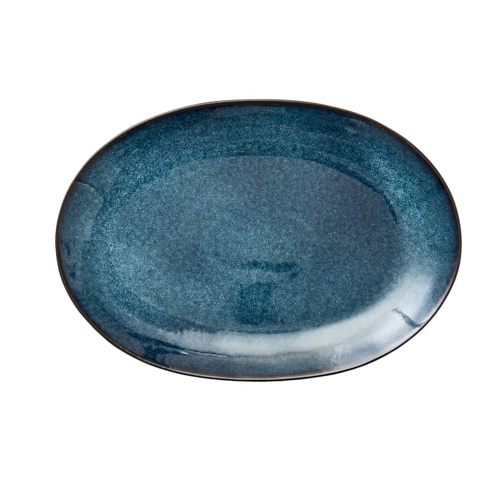 Bitz talerz owalny 25x36 cm - Czarny-ciemnoniebieski - Bitz