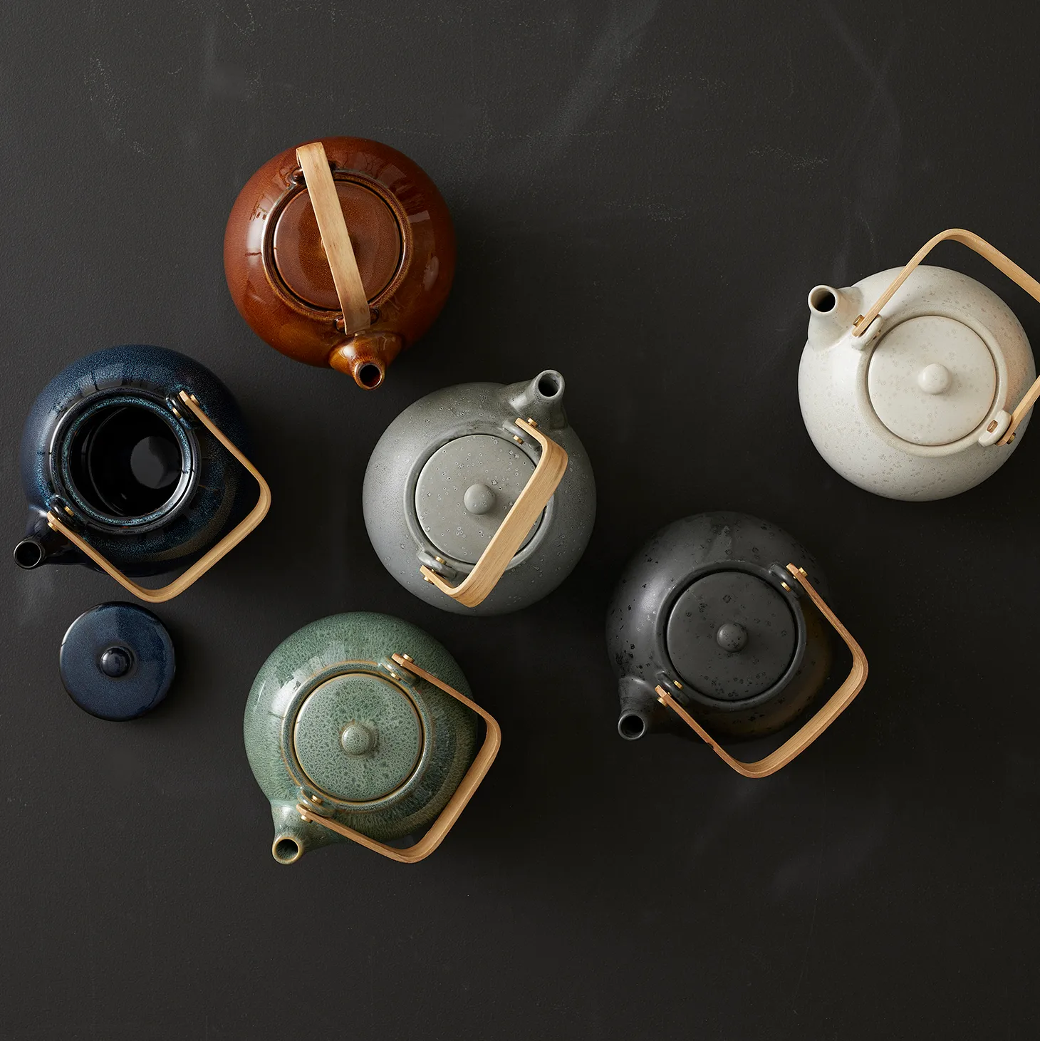 Dzbanek do herbaty Bitz 1,2 l, Zielony Bitz