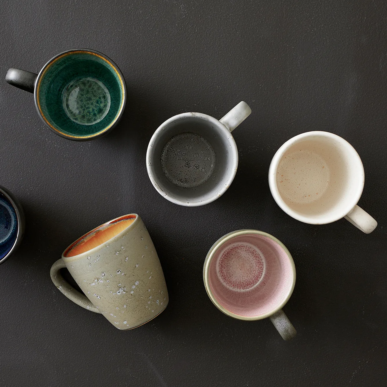 Kubek Bitz 19 cl szary, Szaro-kremowa biel Bitz