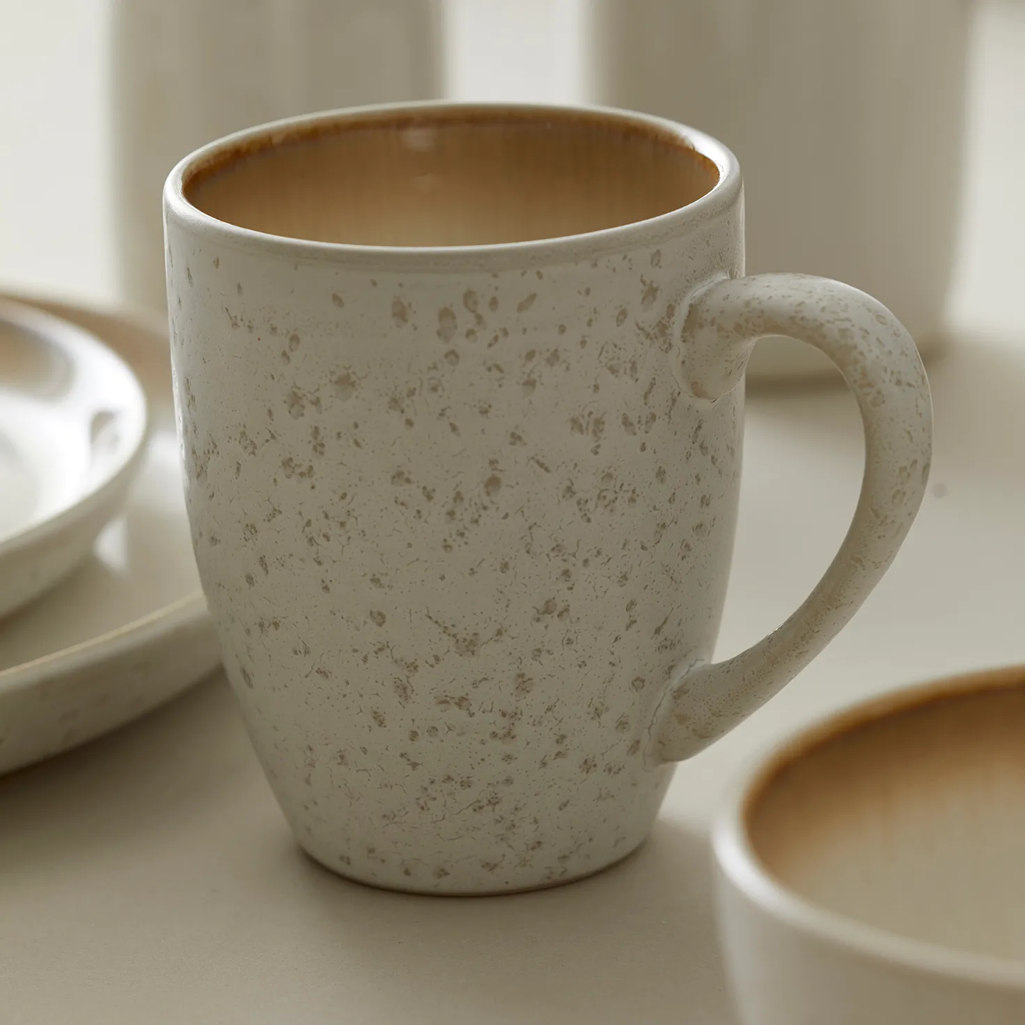 Kubek Bitz 30 cl kremowy biały, Kremowa biel Bitz