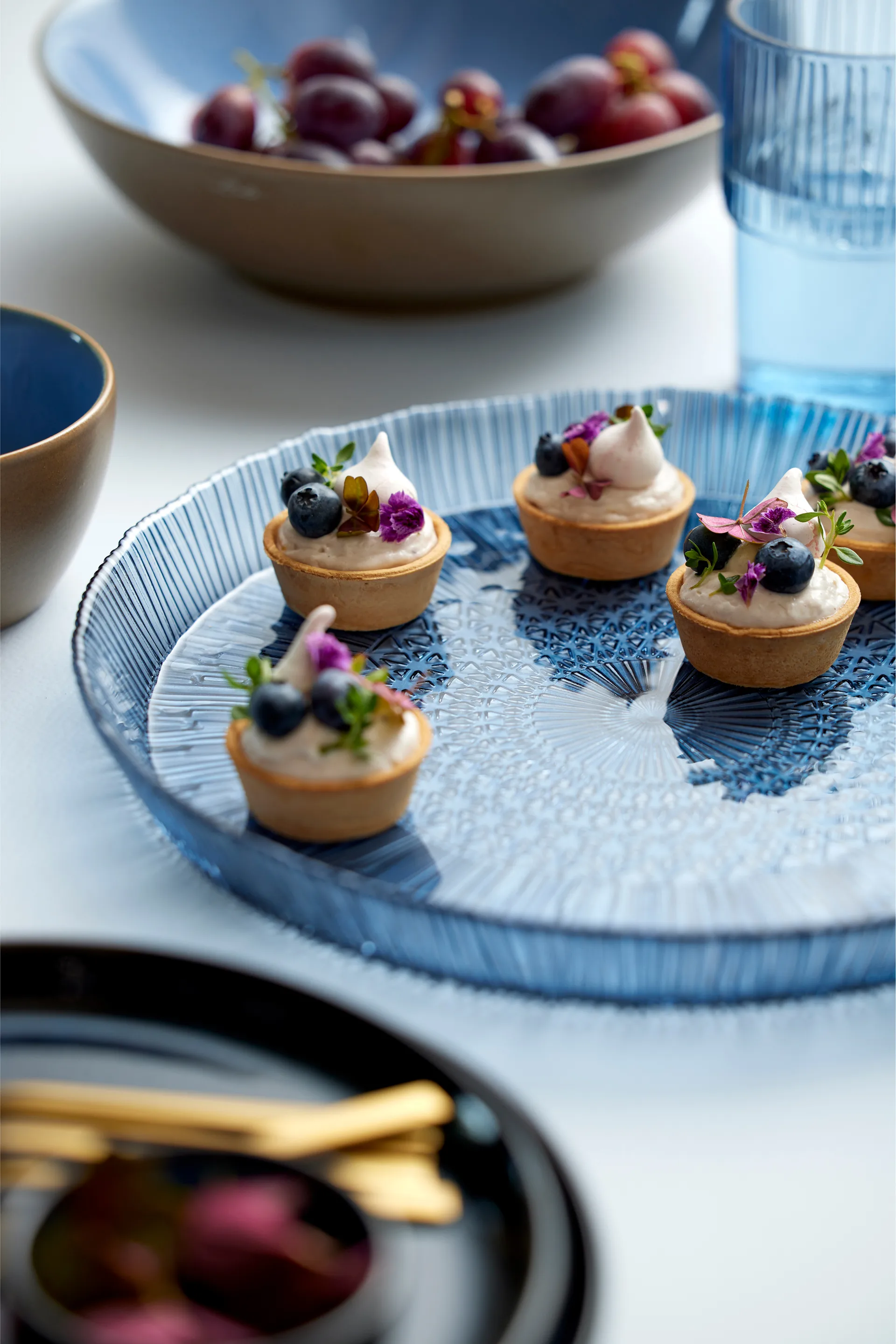 Kusintha półmisek do serwowania okrągłe Ø30 cm, Blue Bitz