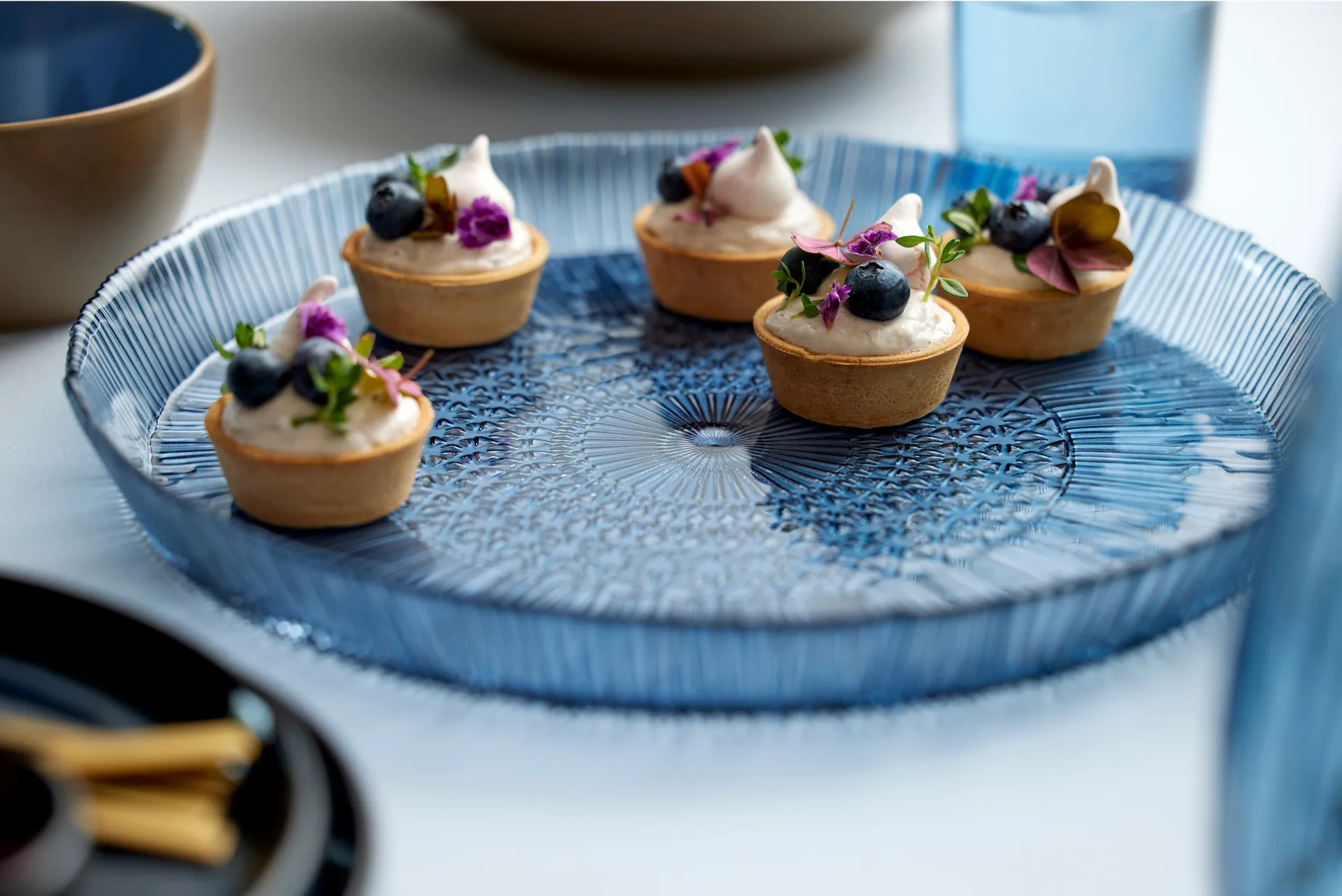 Kusintha półmisek do serwowania okrągłe Ø30 cm, Blue Bitz