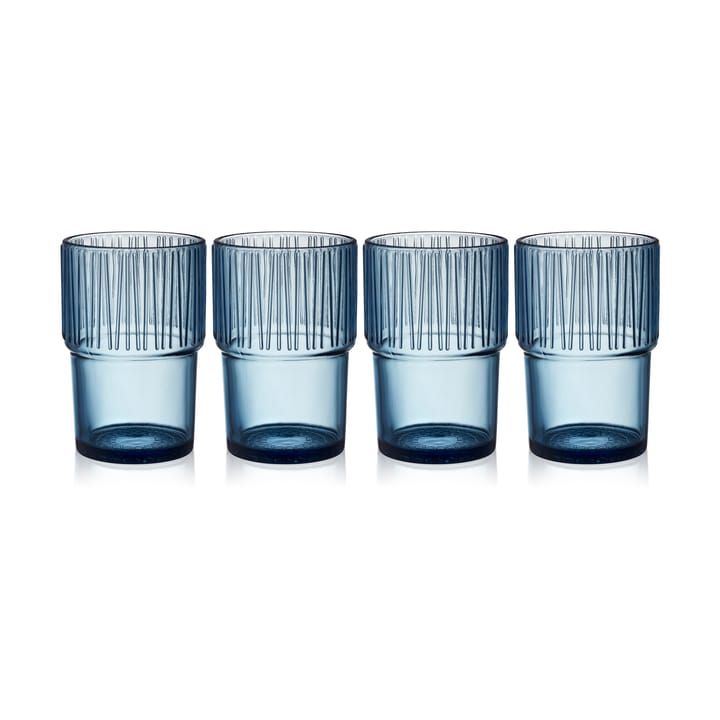 Kusintha szklanka do kawy 380 ml 4-pack - Blue - Bitz