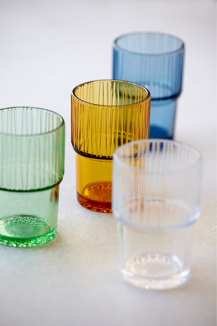Kusintha szklanka do kawy 380 ml 4-pack, Clear Bitz