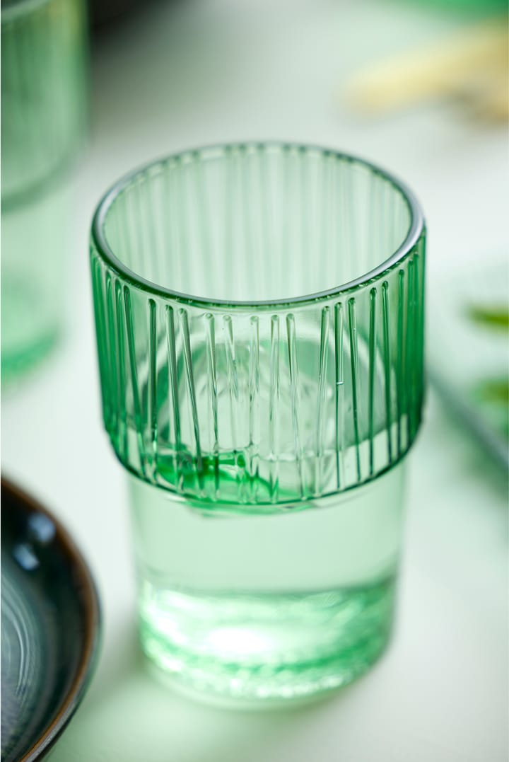 Kusintha szklanka do kawy 380 ml 4-pack - Green - Bitz