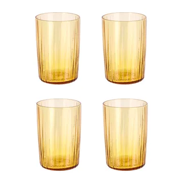 Kusintha szklanki do wody 280 ml, 4‑pak - Amber - Bitz